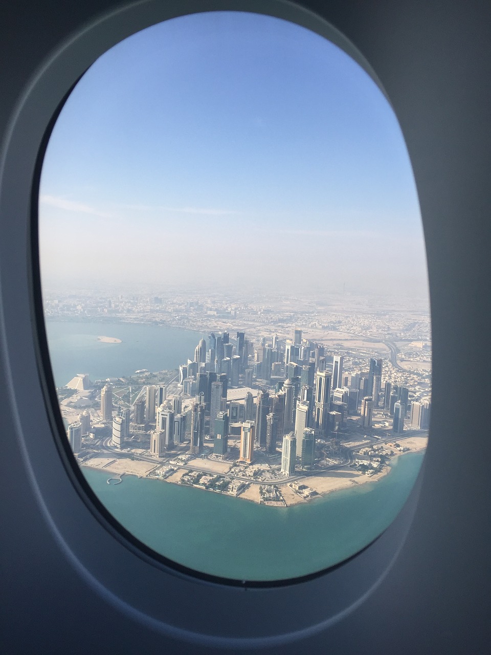 Kelionė, Artimieji Rytai, Kataras, Miesto Panorama, Vaizdas, Aukščiau, Nemokamos Nuotraukos,  Nemokama Licenzija