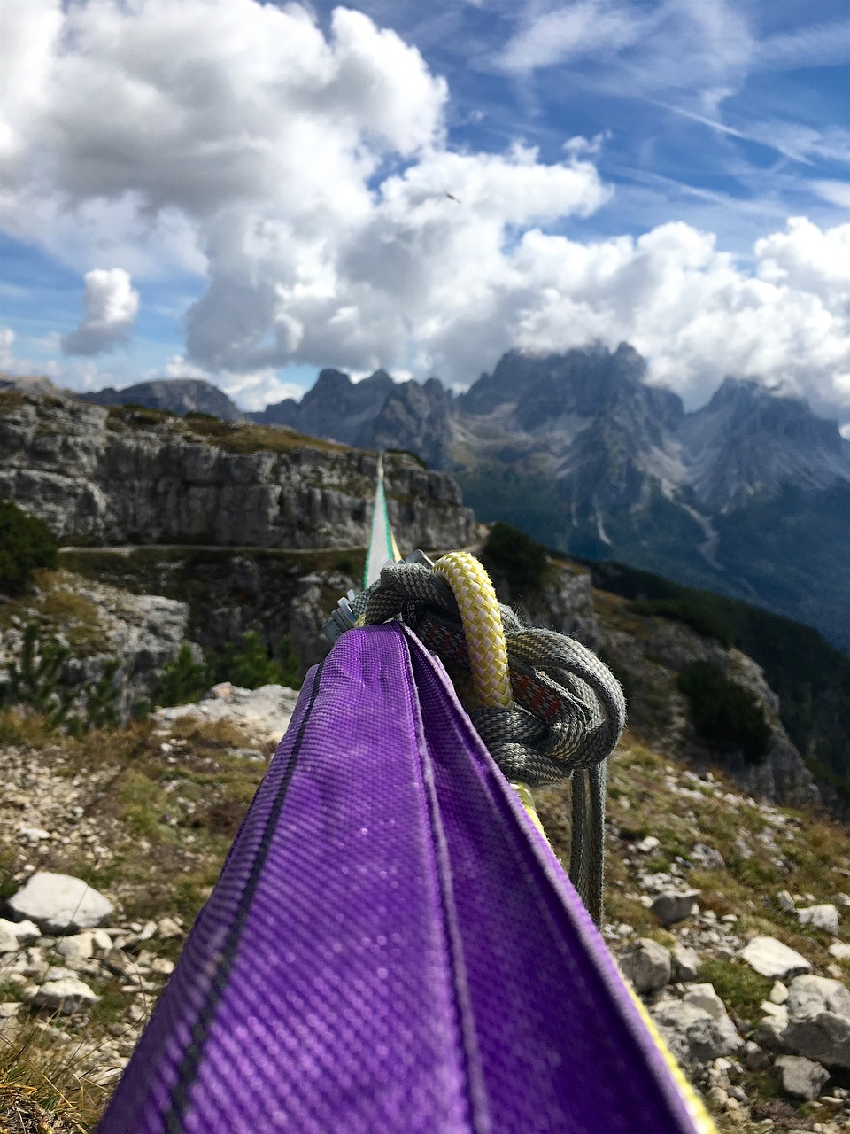 Kelionė,  Pobūdį,  Kalnų,  Dangus,  Virvė,  Mazgas,  Lipti,  Ekstremalus Sportas,  Slackline,  Palaikykite Stora