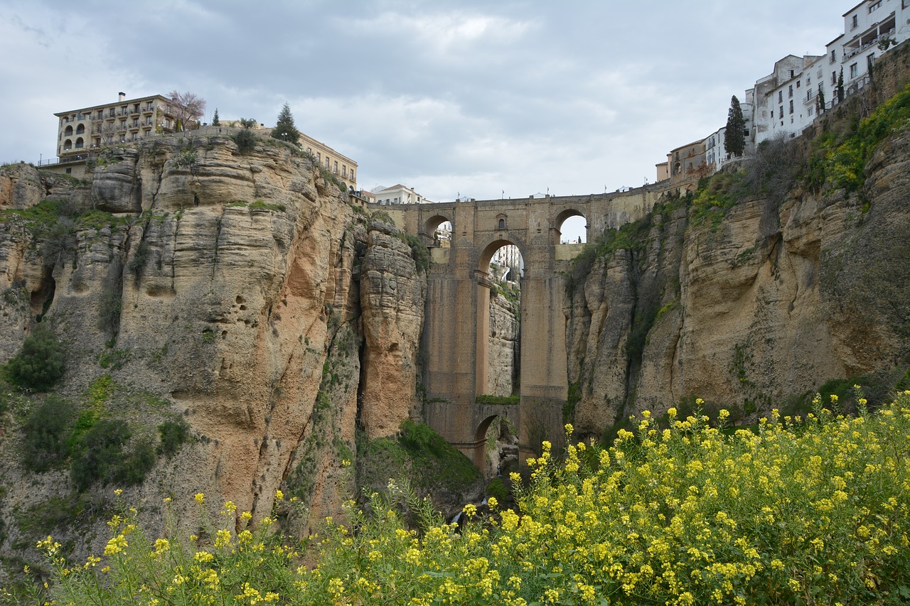 Kelionė,  Kraštovaizdis,  Pobūdį,  Ronda,  Naujas Tiltas,  Andalūzija, Nemokamos Nuotraukos,  Nemokama Licenzija