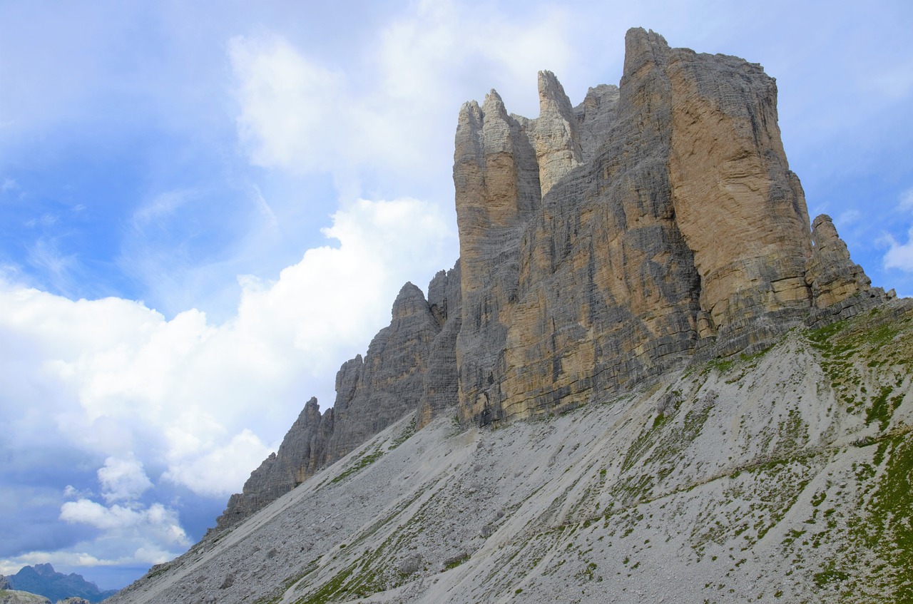 Tre Cime Di Lavaredo, Alpės, Italy, Kalnai, Dolomitai, Italijos Alpės, Viršuje, Vaizdas, Nemokamos Nuotraukos,  Nemokama Licenzija