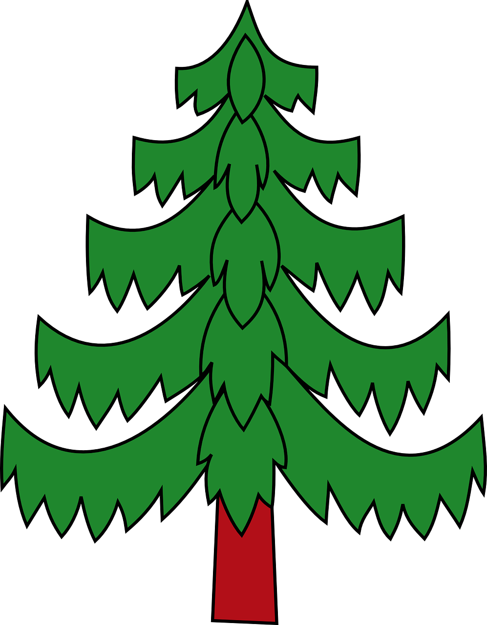 Medis, Žalias, Kalėdos, Xmas, Ilgai, Aukštas, Daugiametis, Pušis, Medis, Medinis