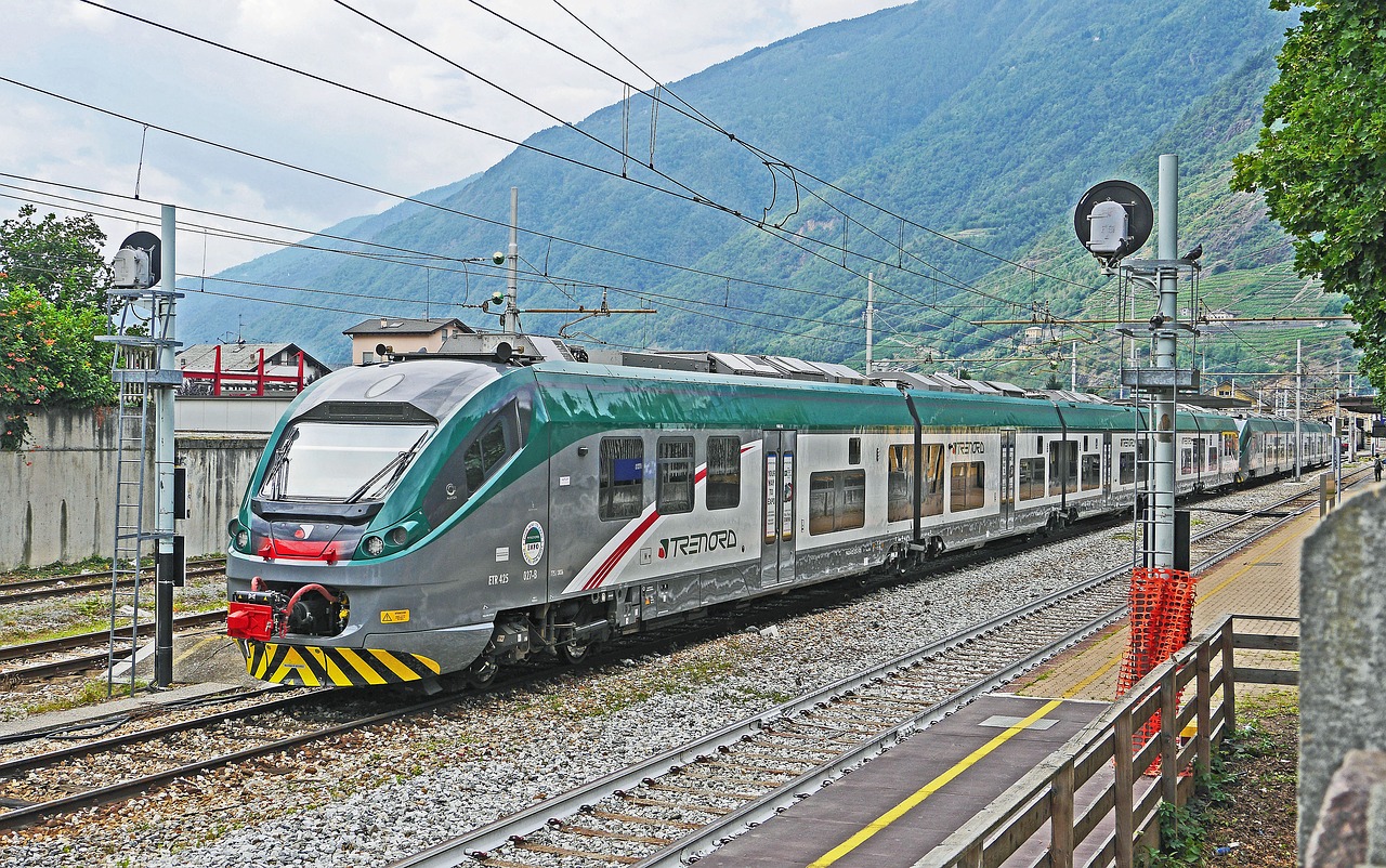 Trenitalija, Tirano, Regioninis Traukinys, Dvigubas Vienetas, Šiuolaikiška, Naujas, Eter 425, Etr425, Alstom, Trenordas