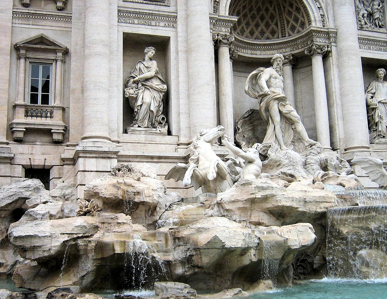 Trevi Fontanas, Roma, Italy, Fontana Di Trevi, Akmuo, Kelionė, Nemokamos Nuotraukos,  Nemokama Licenzija