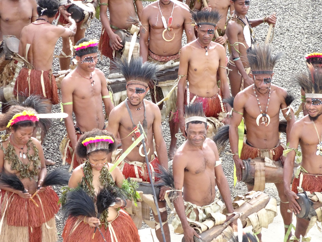 Tribal, Vietiniai Gyventojai, Tradicija, Kultūra, Žmonės, Suknelė, Papua Naujoji Gvinėja, Gentis, Kariai, Aborigenai
