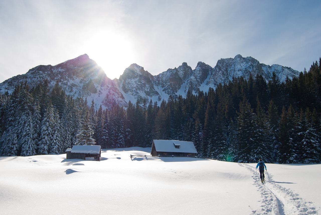 Triebental, Gamskögel, Slidinėjimo Turai, Kalnai, Žiema, Sniegas, Šaltas, Žiemą, Alpių, Aukščiausiojo Lygio Susitikimas