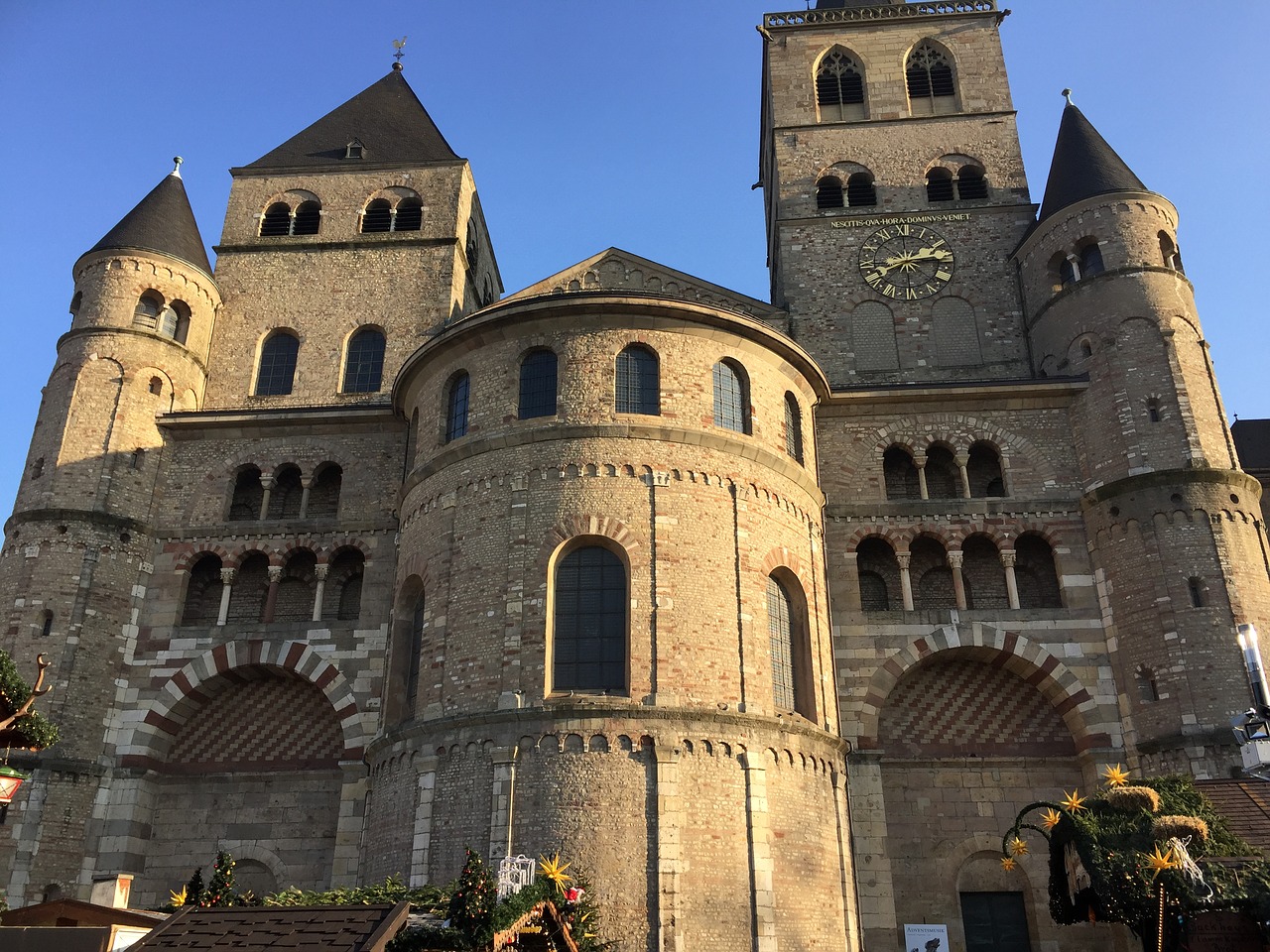 Trier, Kalėdų Rinka, Katedros Aikštė, Der Dom, Nemokamos Nuotraukos,  Nemokama Licenzija