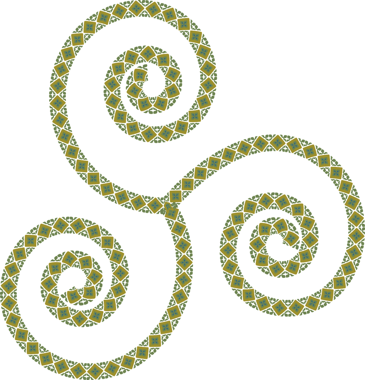 Triskell, Simbolis, Keltų, Logotipas, Geometrinis, Žalias, Triskele, Nemokama Vektorinė Grafika, Nemokamos Nuotraukos,  Nemokama Licenzija