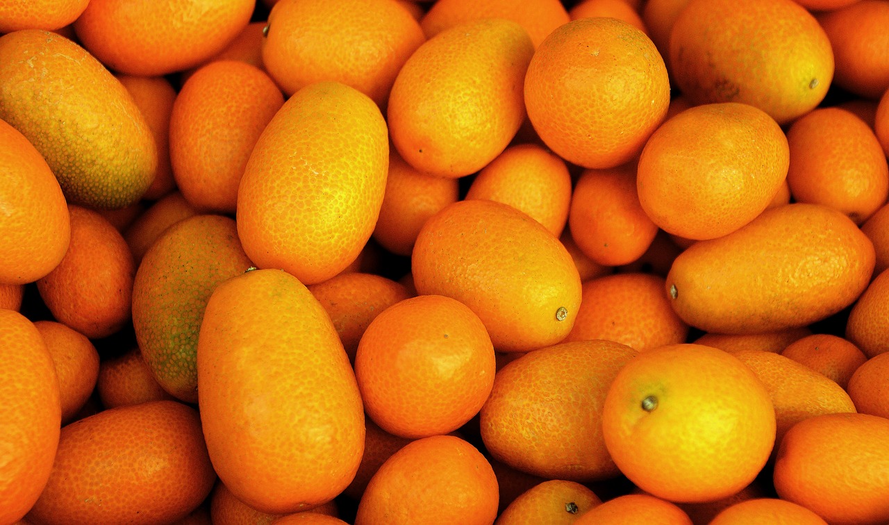 Tropiniai Vaisiai, Vaisiai, Oranžinė, Mini Oranžinė, Kumquat, Neuždirbtas, Turgus, Pirkimas, Sveikas, Bio