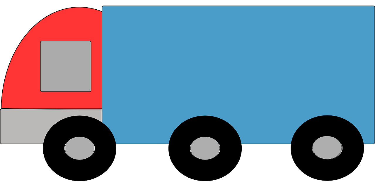 Sunkvežimis, Transporto Priemonė, Gabenimas, Paprastas, Nemokama Vektorinė Grafika, Nemokamos Nuotraukos,  Nemokama Licenzija