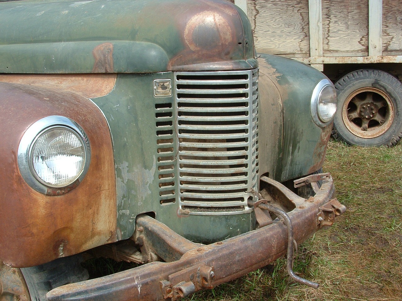 Sunkvežimis, Senas, Vintage, Rusted, Rusvas, Rūdys, Transporto Priemonė, Ūkis, Retro, Gabenimas