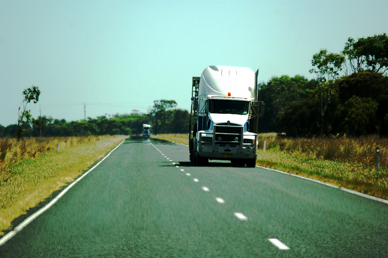 Sunkvežimis, Australia, Greitkelis, Transportas, Puspriekabės, Krovinių Vežimas, Nemokamos Nuotraukos,  Nemokama Licenzija