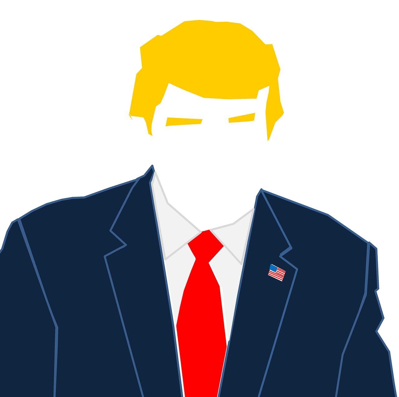Trumpas, Donaldas Trampas, Prezidentas, Usa, Animacinis Filmas, Lyderis, Politikė, Respublikonų, Nemokamos Nuotraukos,  Nemokama Licenzija