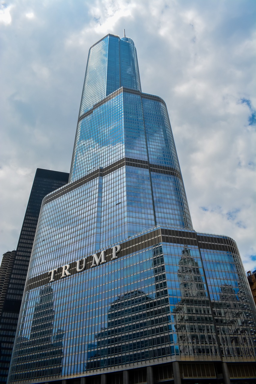Trump,  Statyba,  Miestas,  Architektūra,  Dangoraižis,  Chicago, Nemokamos Nuotraukos,  Nemokama Licenzija