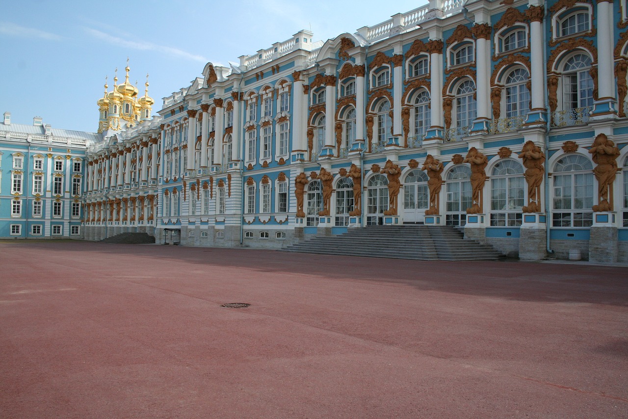 Tsarskoye Selo, Rūmai, Sankt Peterburgas, Rusija, Architektūra, Nemokamos Nuotraukos,  Nemokama Licenzija