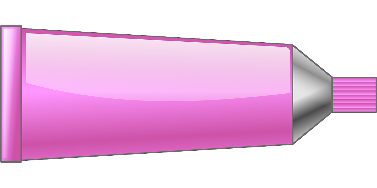 Vamzdis, Dažai, Dažyti, Atspalvis, Dažymas, Rožinis, Alyva, Violetinė, Spalva, Nemokama Vektorinė Grafika