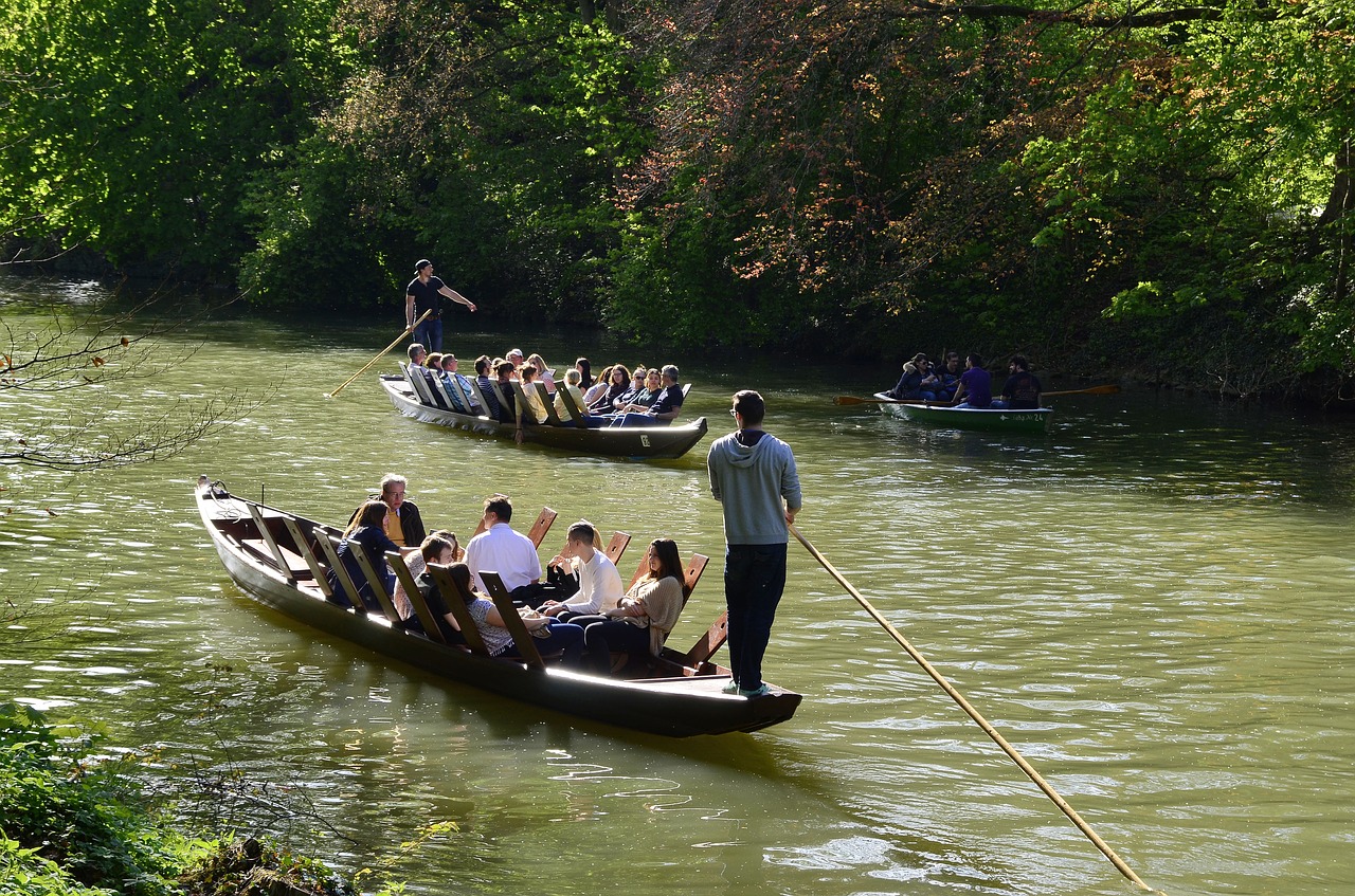 Tübingen, Pietų Vokietijos, Vokietija, Universitetinis Miestas, Istoriškai, Boot, Stockkahn, Upė, Nemokamos Nuotraukos,  Nemokama Licenzija