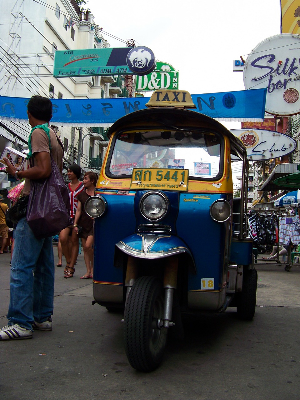 Tuktuk, Bangkokas, Transportas, Khao San Rd, Nemokamos Nuotraukos,  Nemokama Licenzija