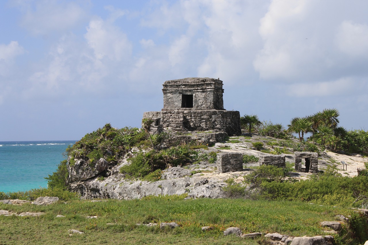 Tulum, Meksika, Griuvėsiai, Nemokamos Nuotraukos,  Nemokama Licenzija