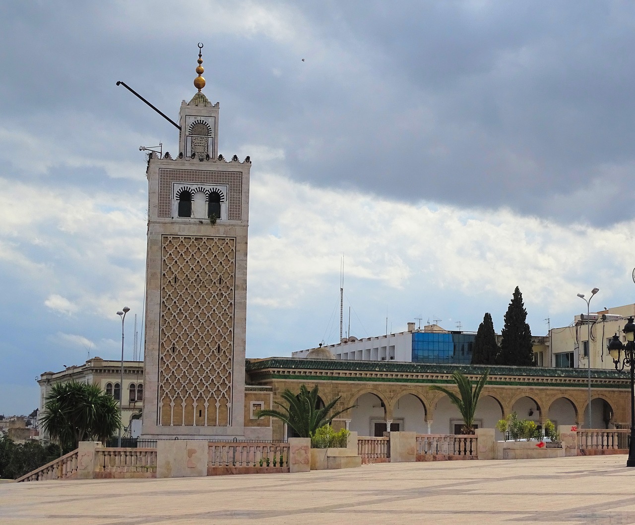 Tunisas, Tunisas, Minaretas, Mečetė, Nemokamos Nuotraukos,  Nemokama Licenzija