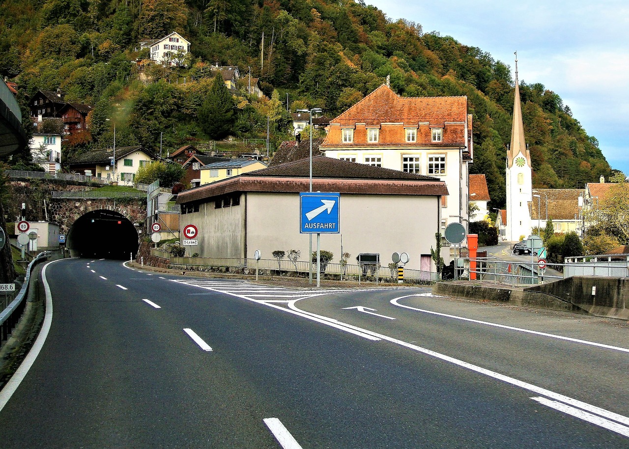 Tunelis, Greitkelis, Kalvos, Antstatas, Šveicarija, Nemokamos Nuotraukos,  Nemokama Licenzija
