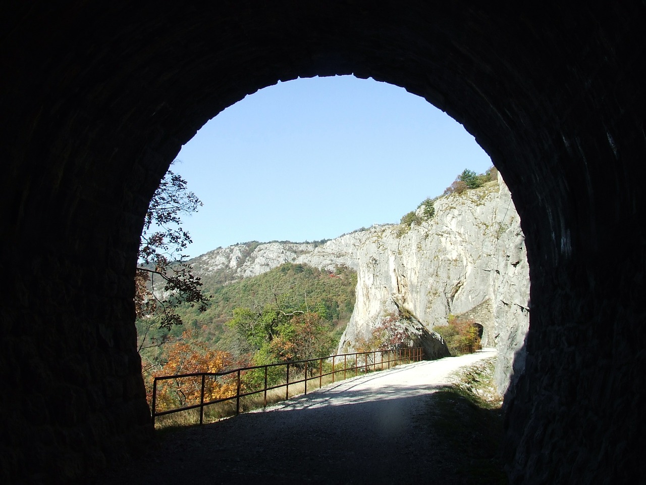 Tunelis, Galerija, Dviračių Takas, Val Rosandra, Vaikščioti, Kraštovaizdis, Nemokamos Nuotraukos,  Nemokama Licenzija