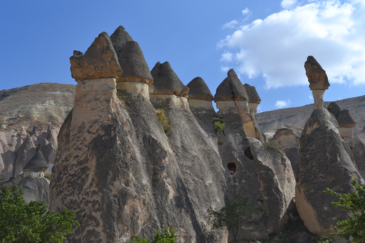 Turkija, Cappadocia, Akmenys, Nemokamos Nuotraukos,  Nemokama Licenzija