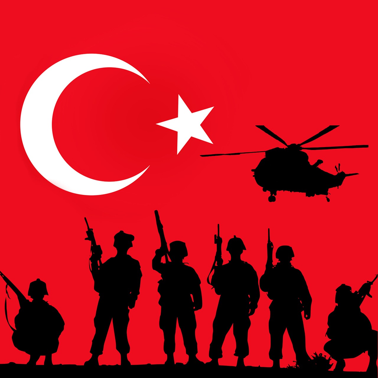 Turkija, Kareiviai, Perversmas, Ataka, Neramumai, Nepaprastoji Padėtis, Vėliava, Nemokamos Nuotraukos,  Nemokama Licenzija