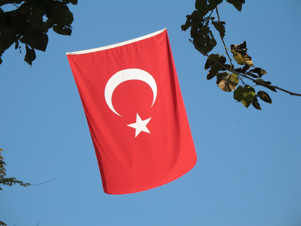 Turkija, Istanbulas, Vėliava, Raudona, Vėliavos, Patriotinis, Nemokamos Nuotraukos,  Nemokama Licenzija