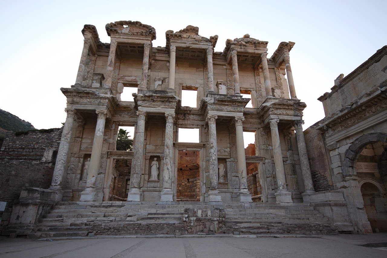 Turkija, Efesas, Efesas, Biblioteka, Nemokamos Nuotraukos,  Nemokama Licenzija
