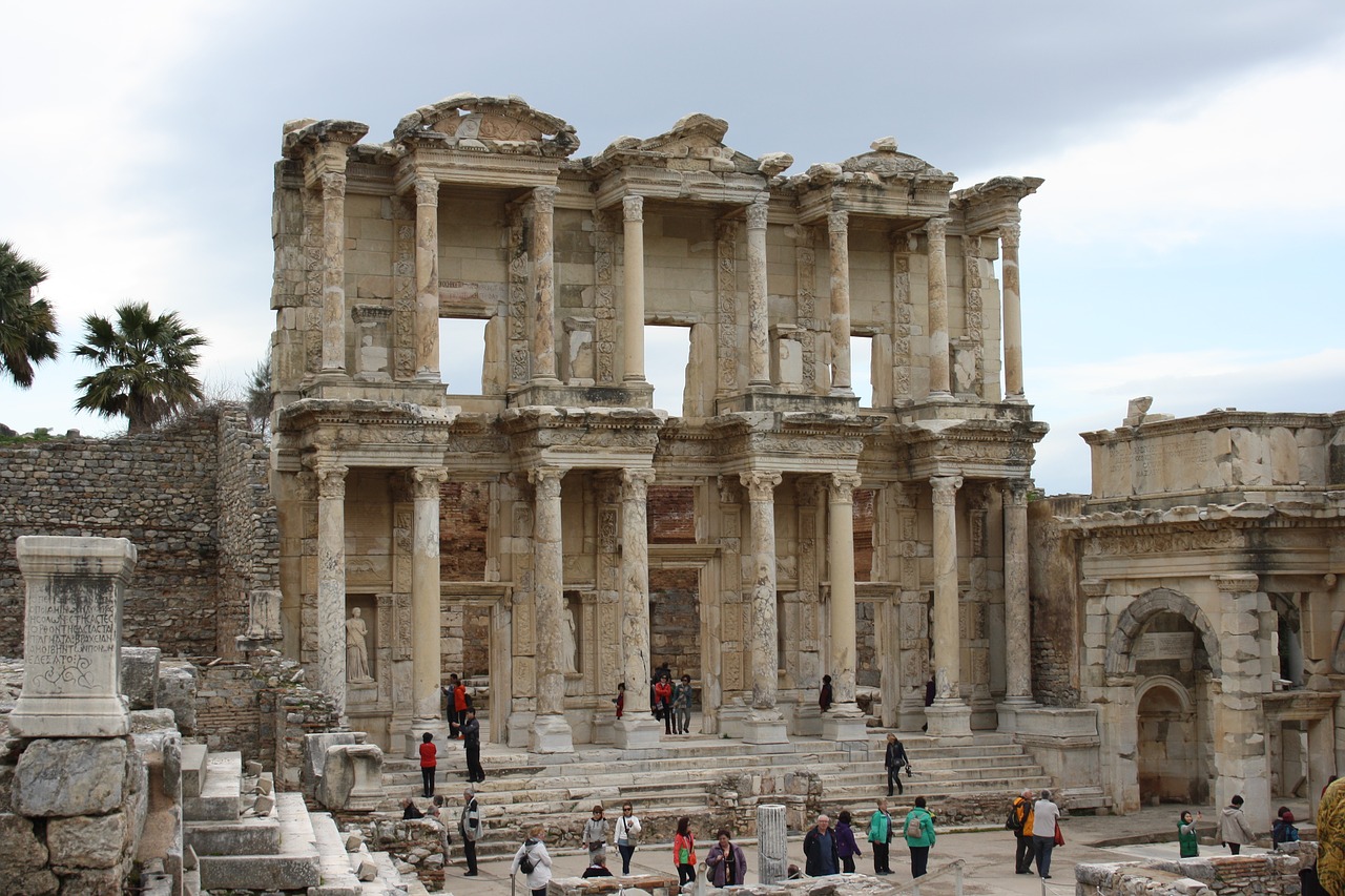 Turkija, Efesas, Kelionė, Senovė, Istoriškai, Akmuo, Archeologija, Ramstis, Turizmas, Lankytinos Vietos