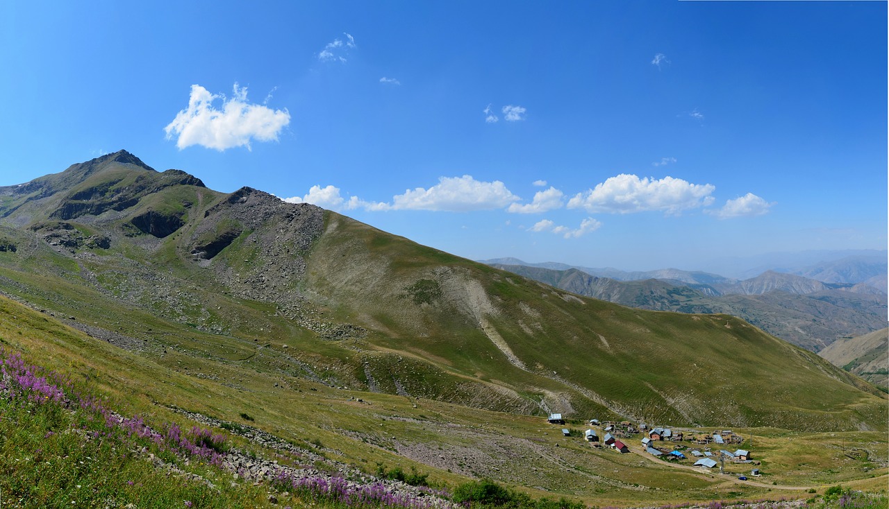 Turkija, Kaçkars, Ispiras, Gamta, Kraštovaizdis, Kalnai, Mėlynas, Rytinė Juoda Jūra, Plokščių, Dangus