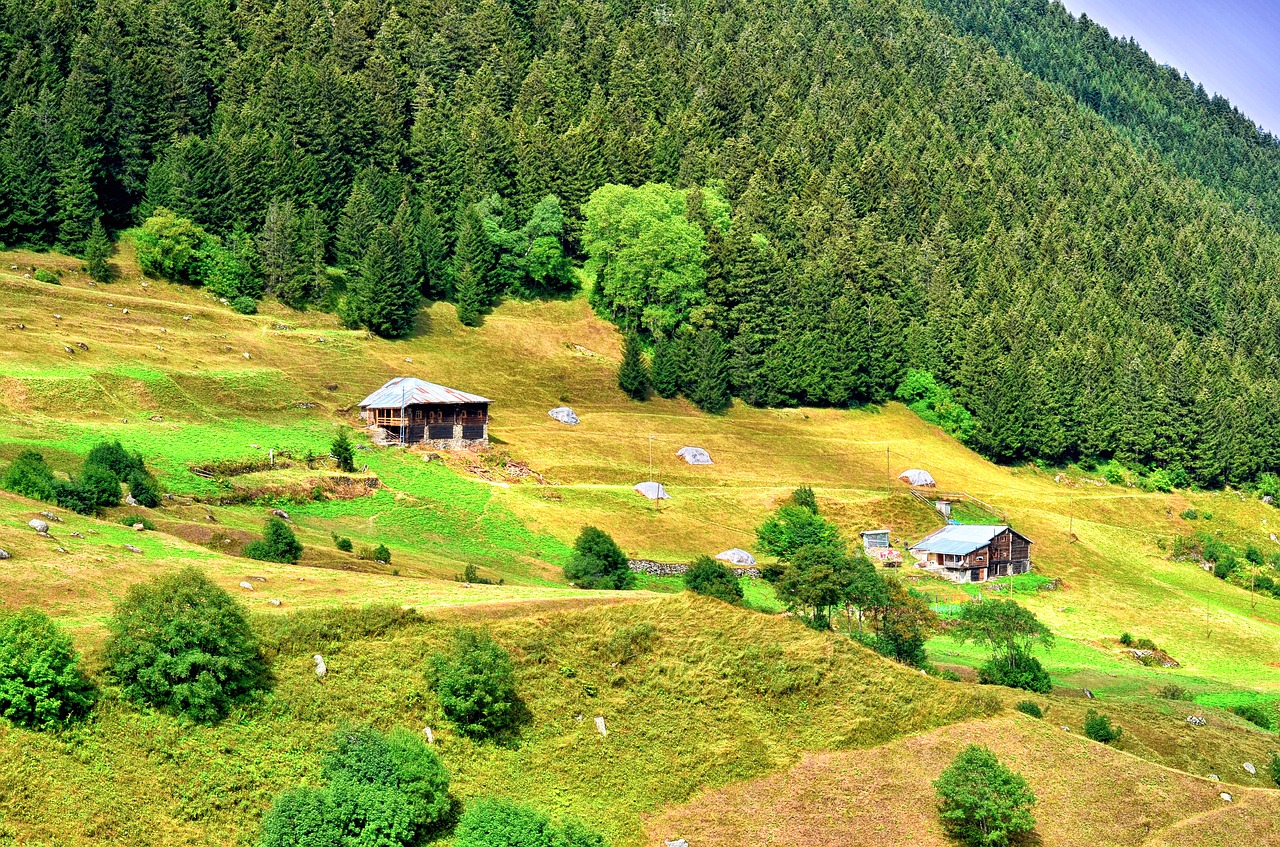 Turkija,  Kaçkars,  Kraštovaizdis,  Ispiras,  Gamta,  Kalnai,  Rytinė Juoda Jūra,  Dangus,  Plokščių,  Taika