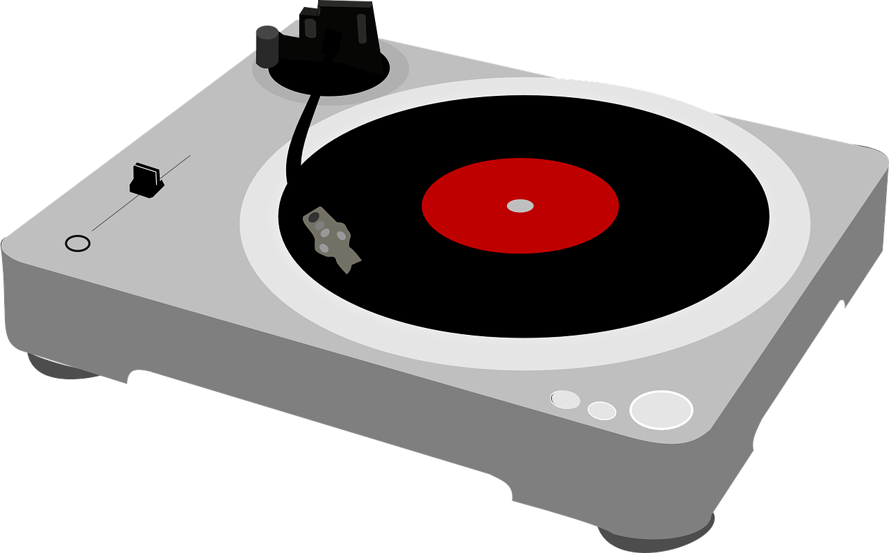 Turntable, Grotuvas, Muzika, Deejay, Pramogos, Vinilo, Įrašyti, Įranga, Stereo, Verpimo