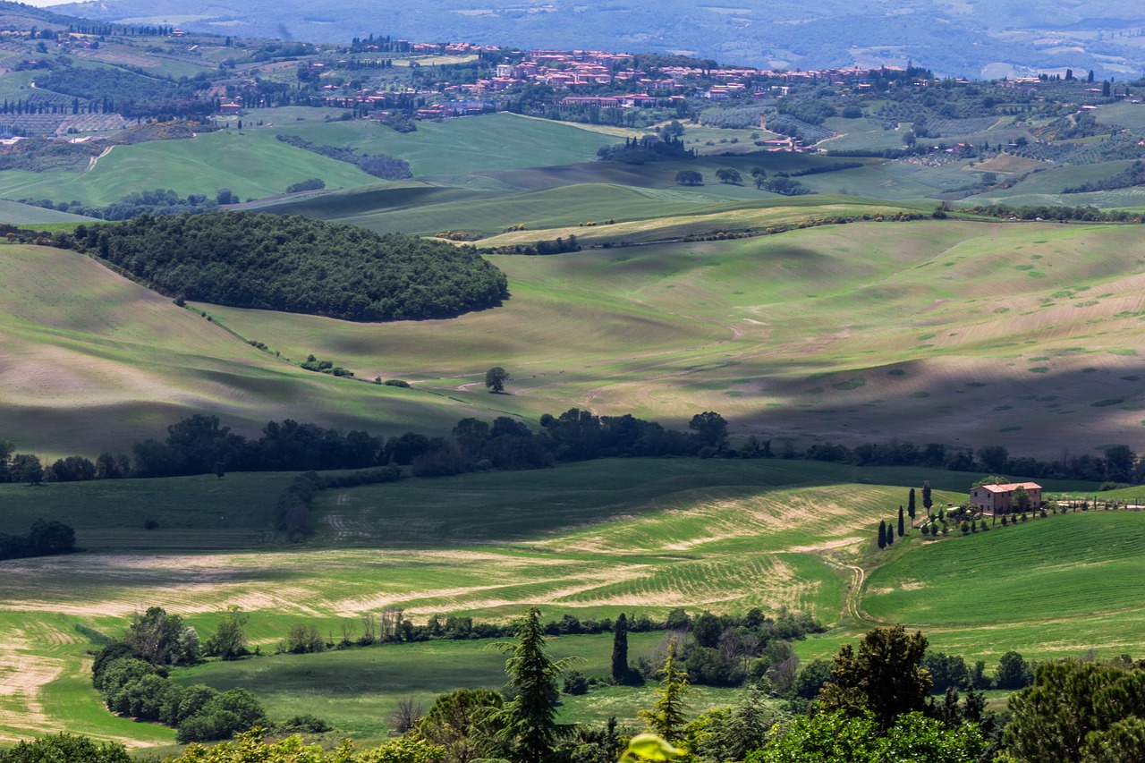 Toskana, Italy, Kraštovaizdis, Šventė, Vakaro Saulė, Nemokamos Nuotraukos,  Nemokama Licenzija