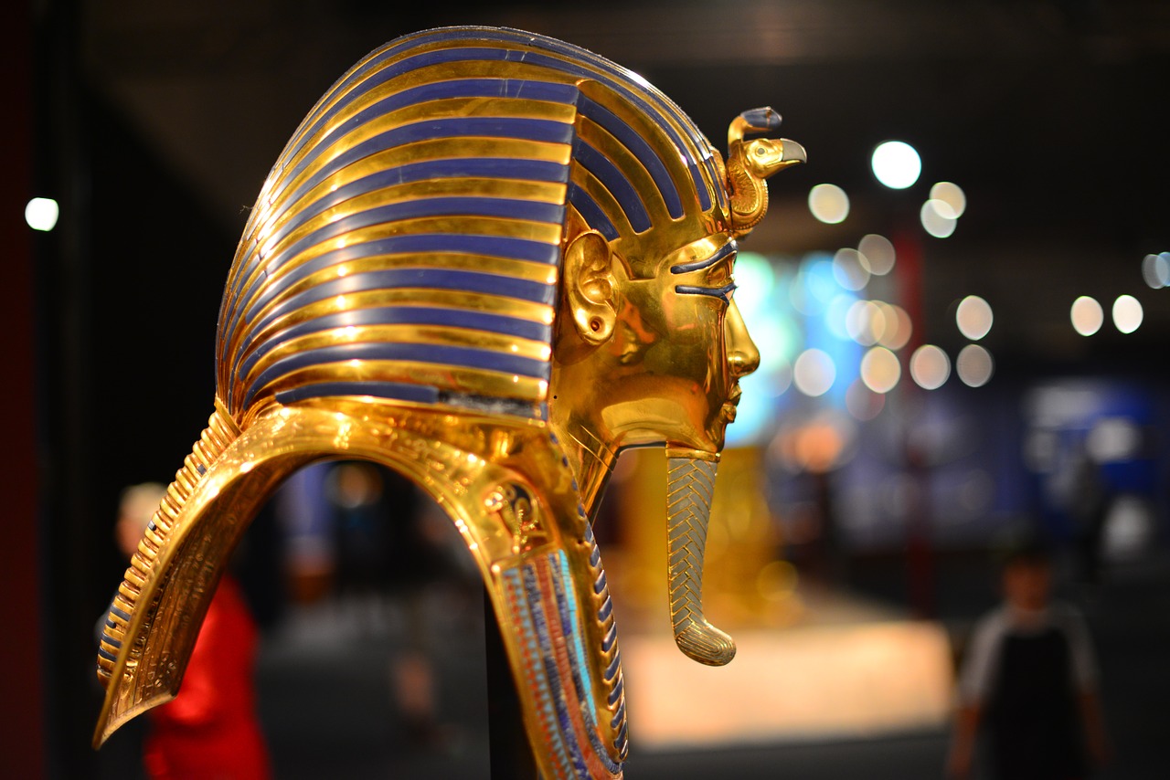 Tutankhamen, Auksas, Egiptas, Faraonas, Karalius, Egyptian, Senovės, Kultūra, Istorija, Kaukė