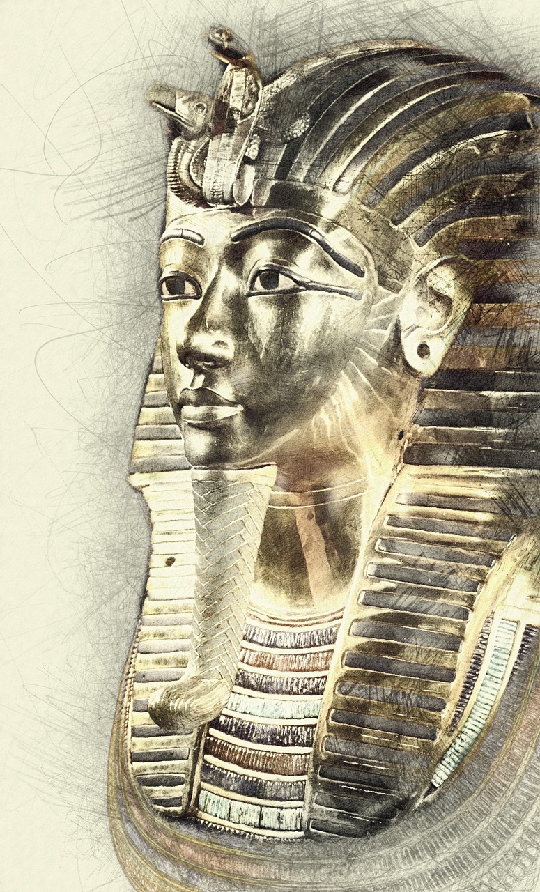 Tutankhamun, Mirties Kaukė, Egiptas, Statula, Senovės, Egyptian, Kultūra, Faraonas, Archeologija, Turizmas