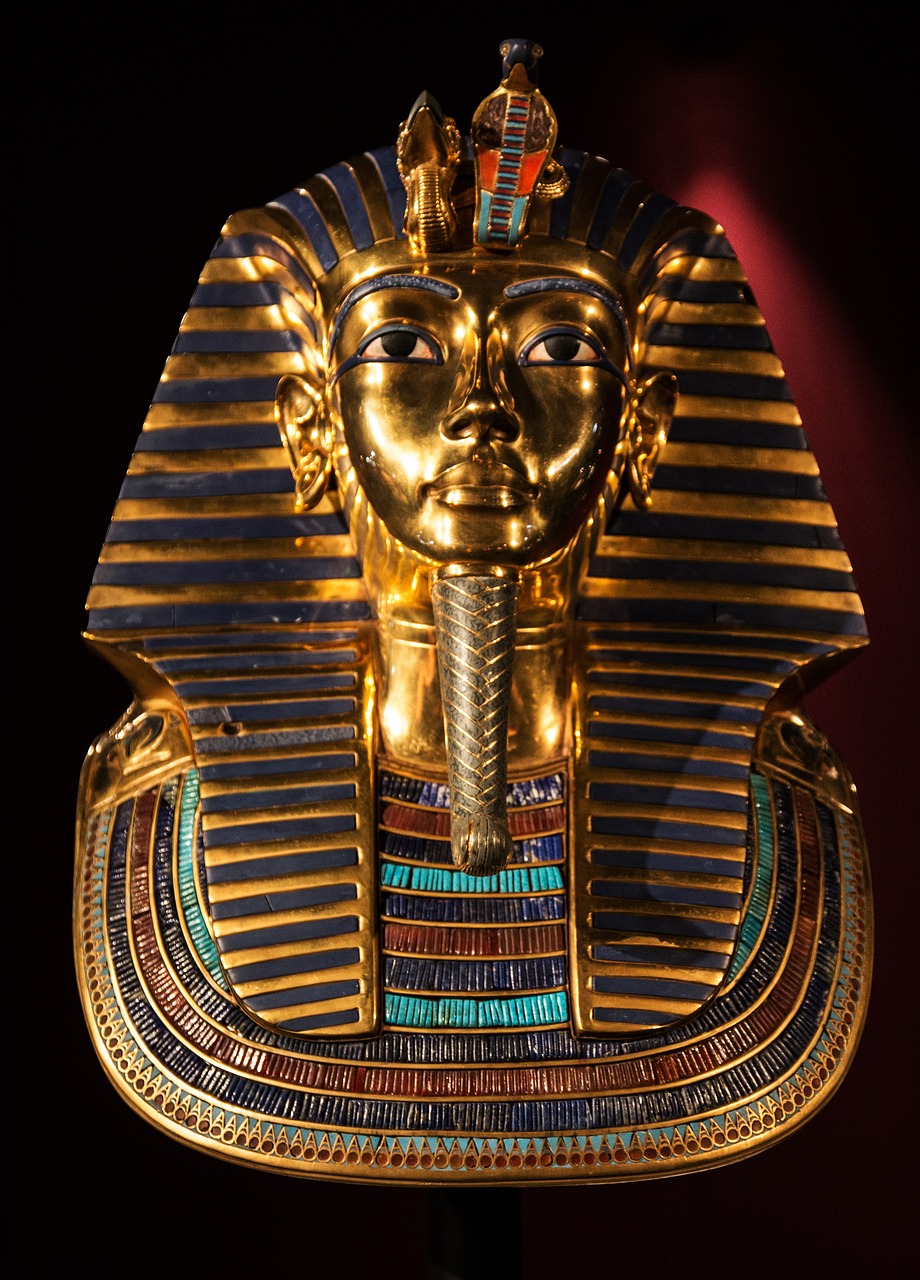 Tutankhamun, Mirties Kaukė, Auksinis, Kaukė, Aukso Galvutė, Vertingas, Neįkainojama, Lobis, Aukso Lobis, Aukso Fondas