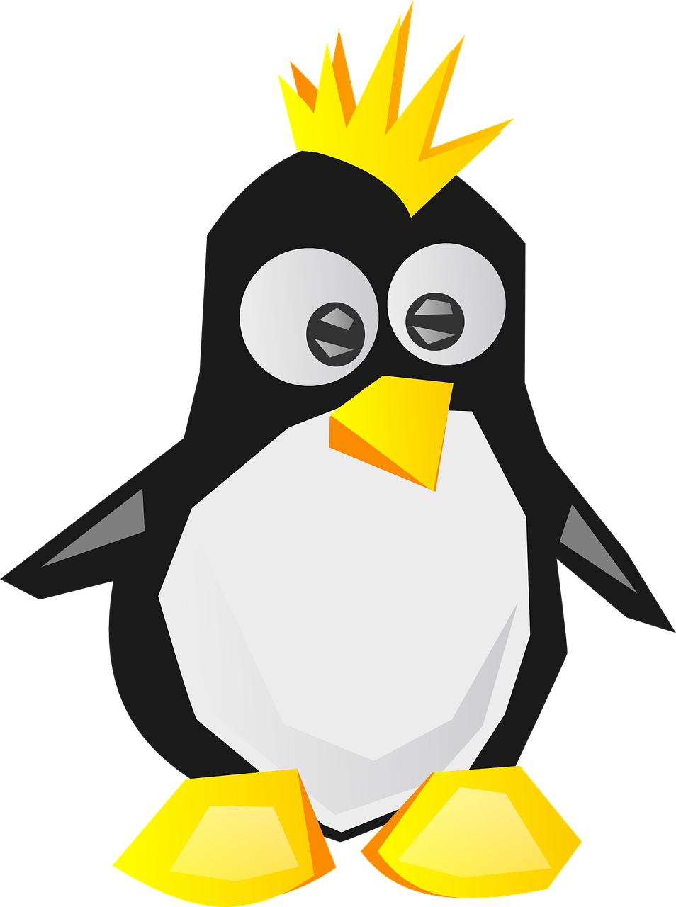 Tux, Pingvinas, Paukštis, Linux, Talismanas, Punk, Unix, Nemokama Vektorinė Grafika, Nemokamos Nuotraukos,  Nemokama Licenzija