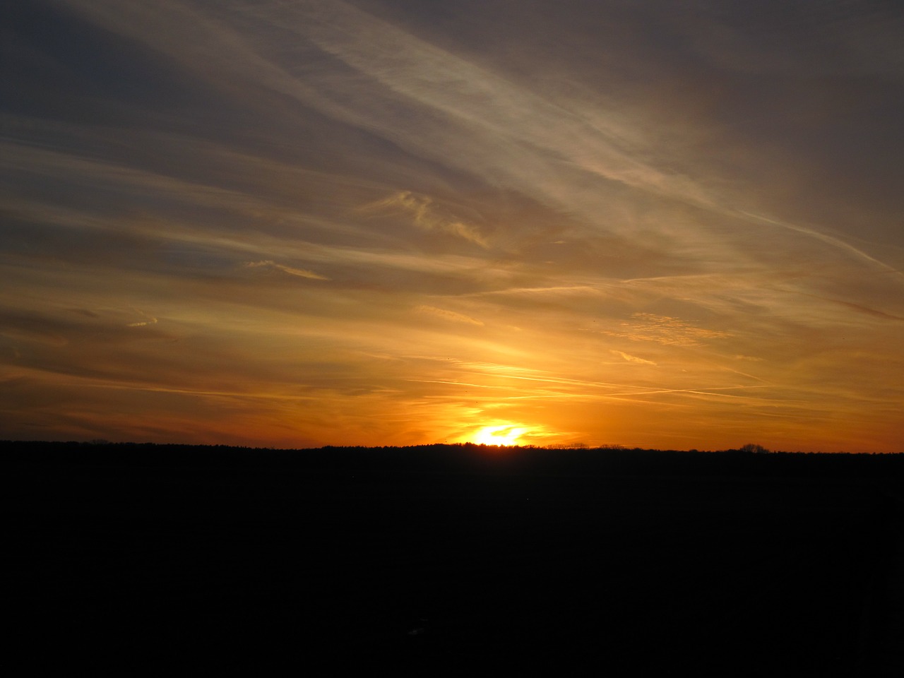 Twilight, Besileidžianti Saulė, Dangaus Spektaklio, Saulėlydis, Dangus, Debesys, Saulė, Nuotaika, Spalva, Gamta