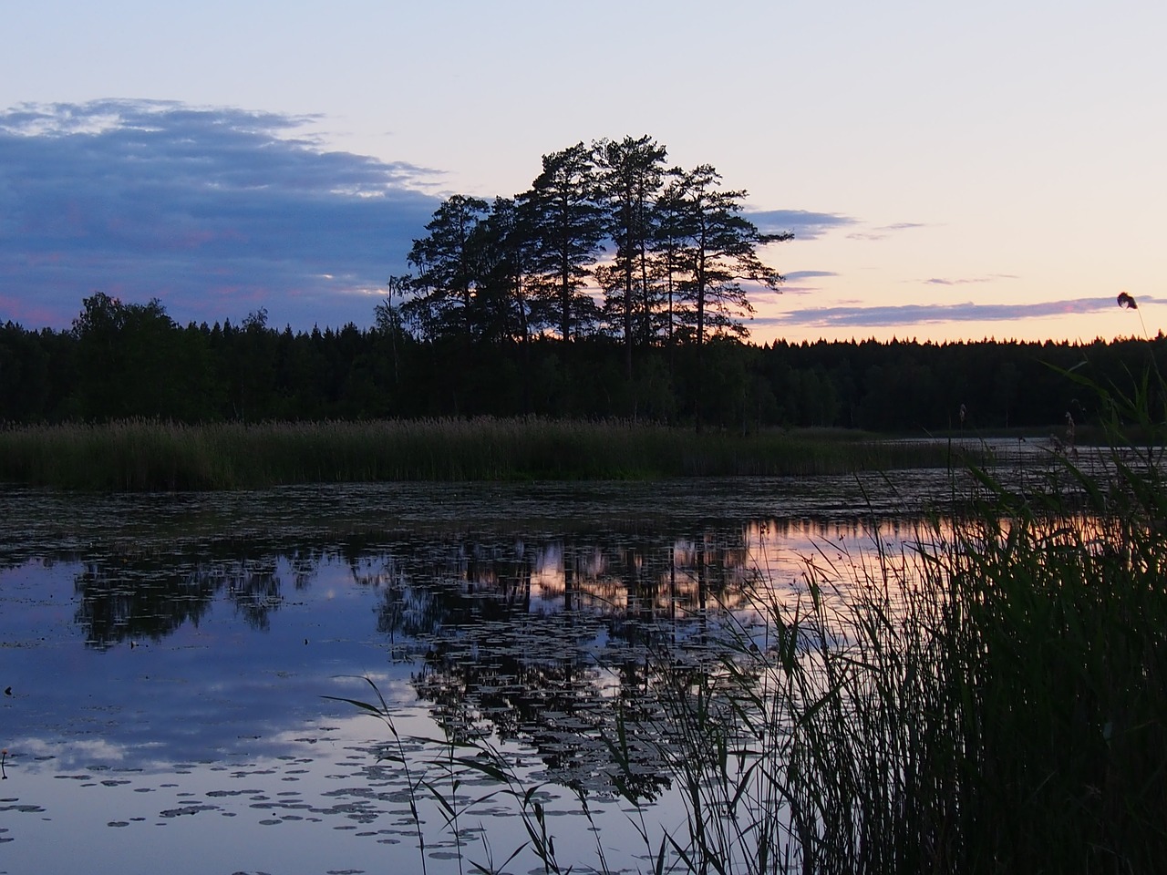 Twilight, Ežeras, Gražiai, Tarn, Veidrodis, Švedija, Sörmland, Nemokamos Nuotraukos,  Nemokama Licenzija