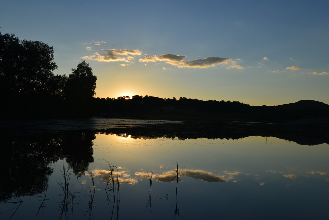 Twilight, Ežeras, Atspindys, Kraštovaizdis, Kraštovaizdis, Prairie, Nemokamos Nuotraukos,  Nemokama Licenzija