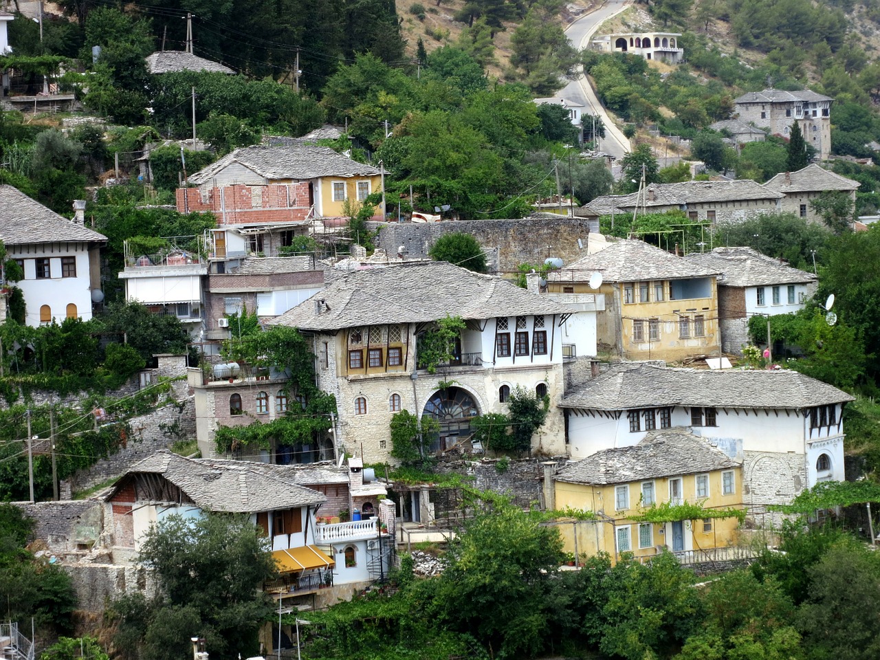 Tipiški Albanų Namai, Architektūra, Albania, Nemokamos Nuotraukos,  Nemokama Licenzija