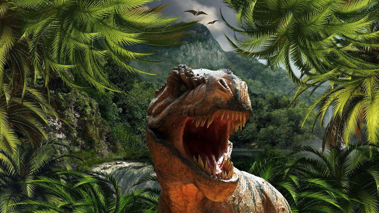Tiranozauras, Dinozauras, Ropliai, Jūros Periodo Parkas, Jurų Amžius, Drakonas, Skaitmeniniai Meno Kūriniai, Kompiuterinė Grafika, Fantazija, Gyvūnai
