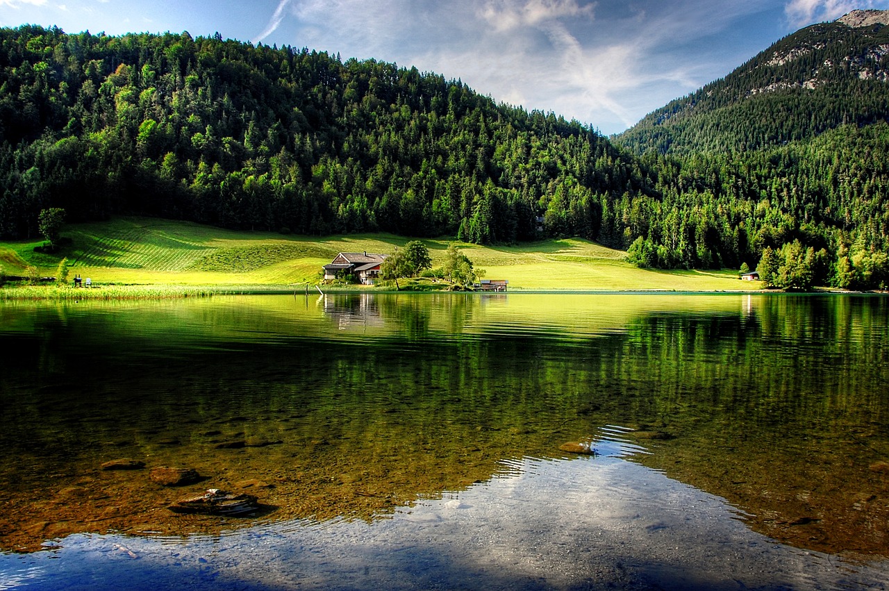 Tyrol, Kalnai, Ežeras, Žygiai, Austria, Gamta, Kraštovaizdis, Alpių, Mėlynas, Slėnis