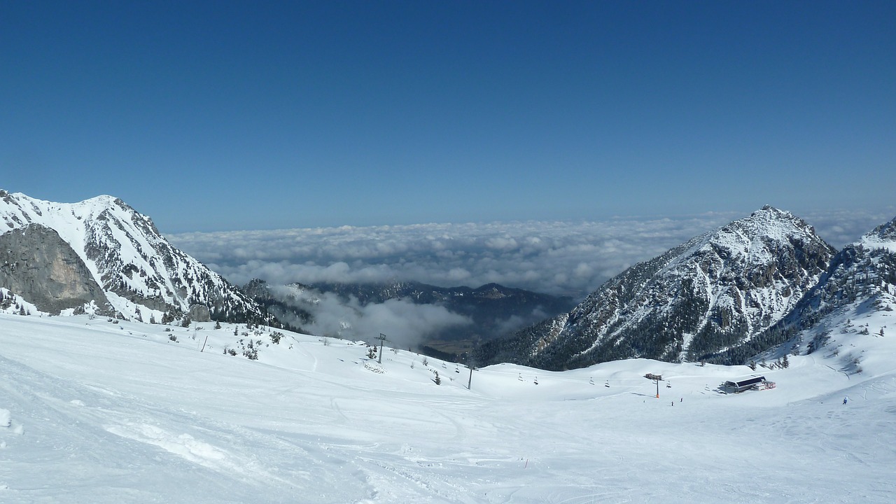 Tyrol, Tannheimertal, Füssener Jöchel, Slidinėjimas, Sniegas, Kalnai, Žiema, Nemokamos Nuotraukos,  Nemokama Licenzija
