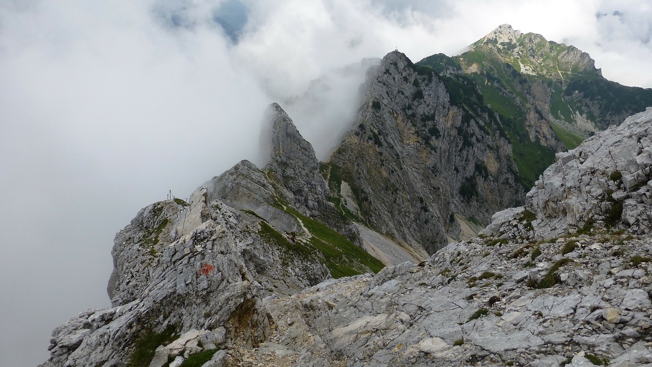 Tyrol, Tannheimertal, Friedbergo Alpinistinė Virvė, Schartschrofenas, Kalnai, Nemokamos Nuotraukos,  Nemokama Licenzija