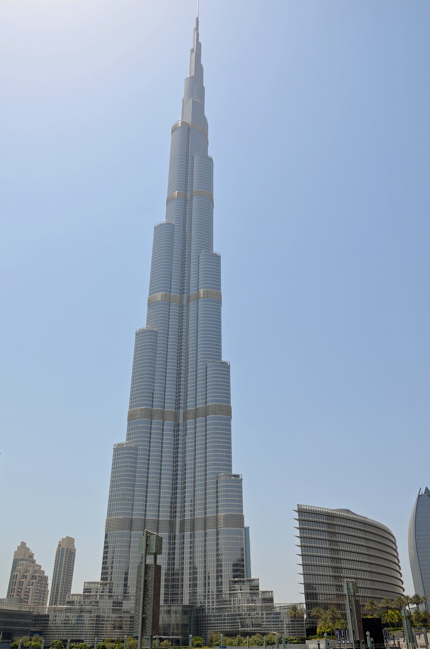 U E E, Šventė, Dubai, Burj Khalifa, Saulė, Palmės, Dangoraižiai, Architektūra, Dangoraižis, Stadtmitte