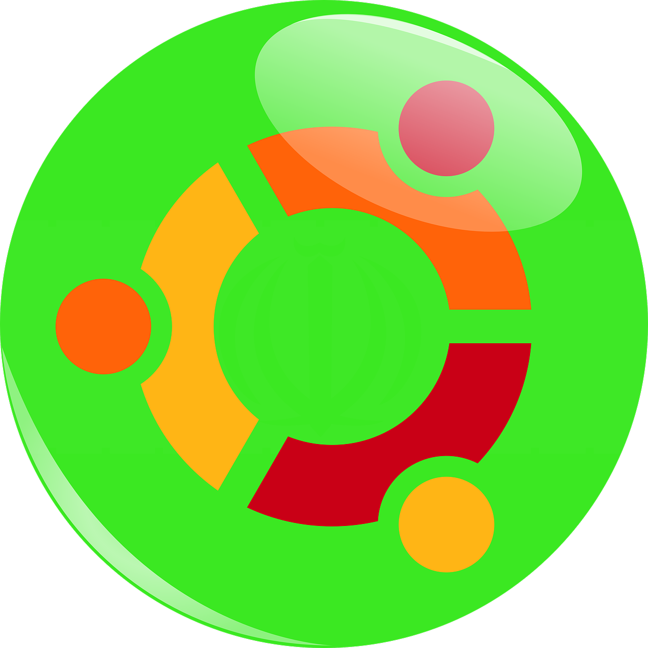 Ubuntu Logotipas, Ubuntu, Logotipas, Linux, Operacinė Sistema, Kompiuteris, Šviesiai Žalia, Piešimas, Nemokamos Nuotraukos,  Nemokama Licenzija