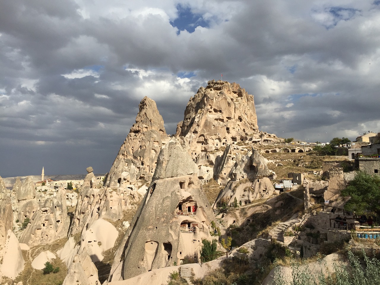 Uchisar, Cappadocia, Turkija, Nemokamos Nuotraukos,  Nemokama Licenzija