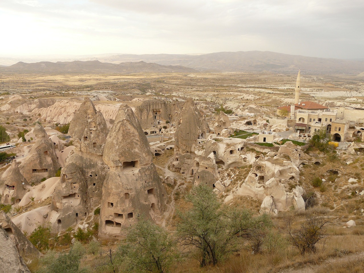 Uchisar, Cappadocia, Nevşehir, Turkija, Roko Butai, Balandžių Slėnis, Piliakalnis, Nemokamos Nuotraukos,  Nemokama Licenzija